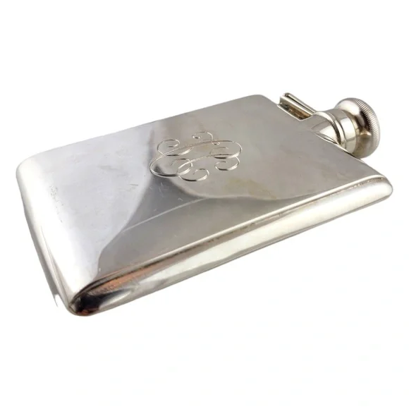 Tiffany & Co Sterling Silver Hip Flask #18399